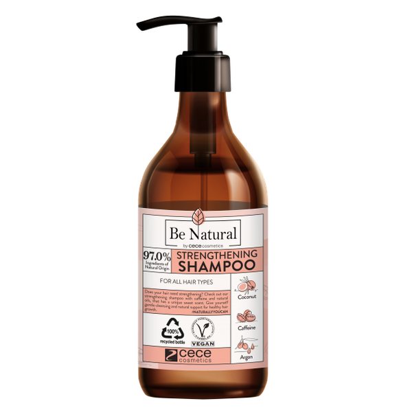 BE NATURAL šampūnas plaukams, 270 ml