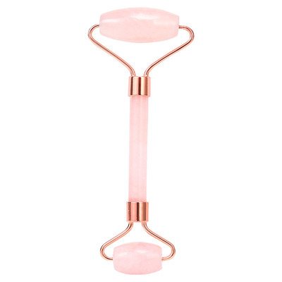 Be Osom Veido odos masažuoklis - volelis Pink Quartz BEOSOMROLL2