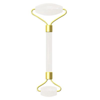 Be Osom Veido odos masažuoklis - volelis White Crystal BEOSOMROLL3