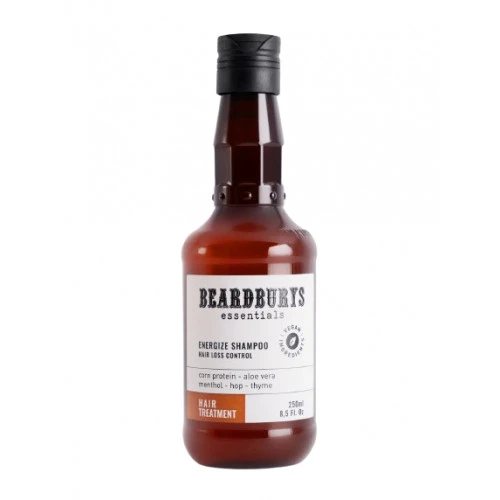 BEARDBURYS Essential Energize energizuojantis, plaukus stiprinantis šampūnas, Vnt, 250 ml