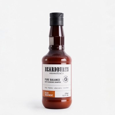 Beardburys Essentials PURE BALANCE su pleiskanomis kovojantis šampūnas, 250 ml