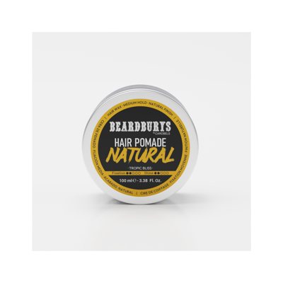 Beardburys kreminės konsistencijos Vidutinės fiksacijos pomada, 100 ml