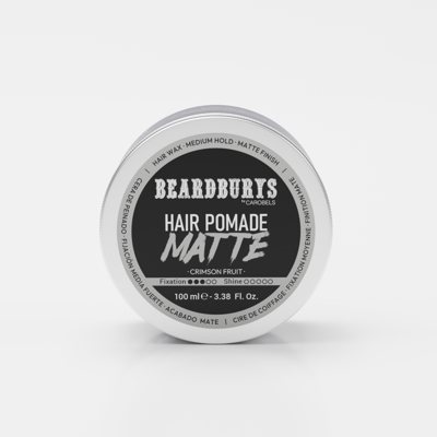 Beardburys plaukų pomada Matinio efekto, 100 ml