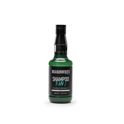 Beardburys Šampūnas, dušo gelis, kondicionierius viename, 330 ml