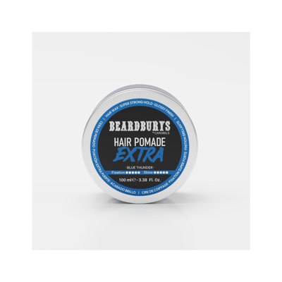 Beardburys Stiprios fiksacijos tankumo plaukui suteikianti pomada, 100 ml