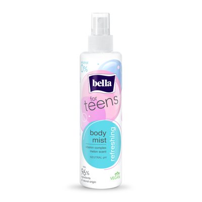 BELLA FOR TEENS, kūno dulksna, 200 ml