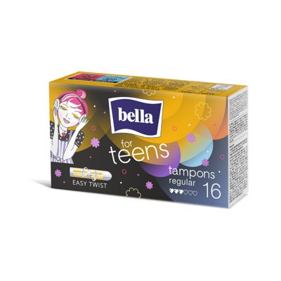 BELLA FOR TEENS TAMPO REGULAR, tamponai, 16 vnt