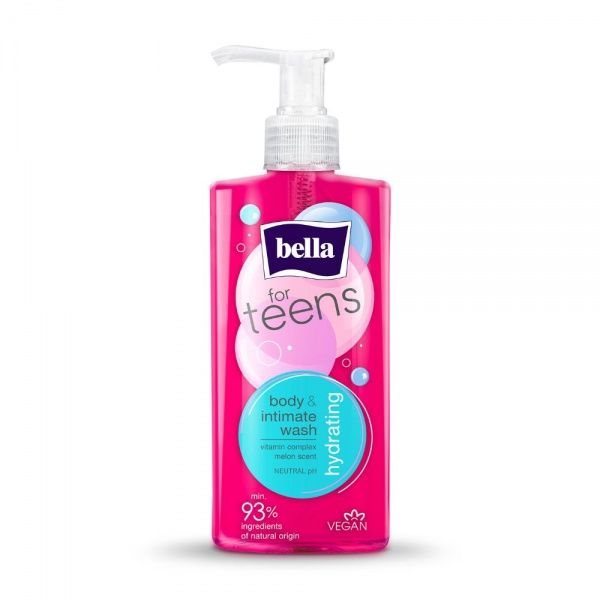 BELLA gelinis kūno prausiklis FOR TEENS, 250 ml