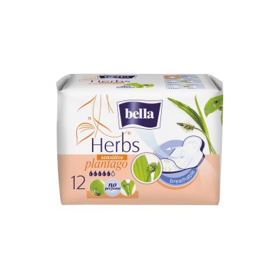BELLA HERBS higieniniai paketai su gysločiu N12