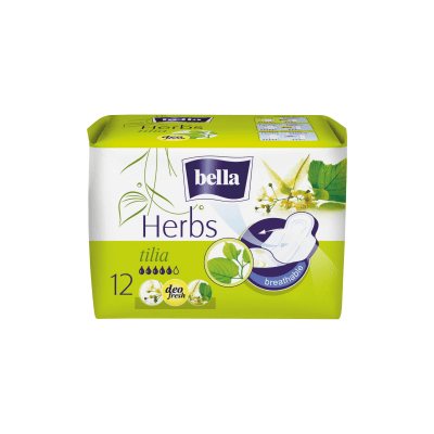 BELLA HERBS higieniniai paketai su liepžiedžiais N12