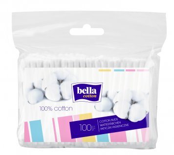 BELLA (maišelyje) vatos pagaliukai N100