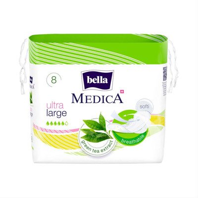 BELLA MEDICA ULTRA LARGE, higieniniai paketai, 8 vnt
