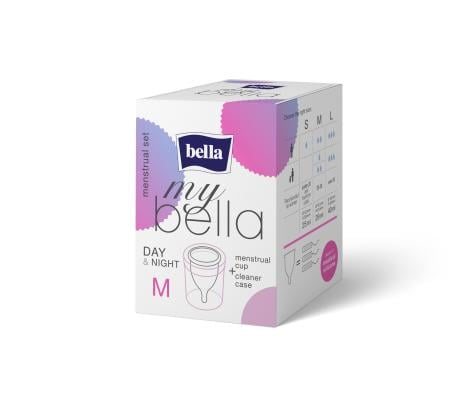 BELLA Menstruacinė taurelė, M dydis, 29 ml