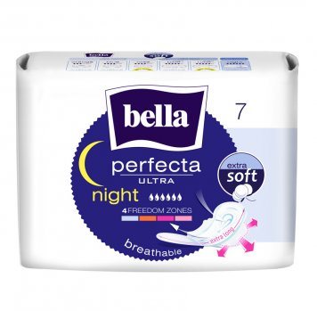 BELLA Perfecta Ultra Night soft higieniniai paketai N7