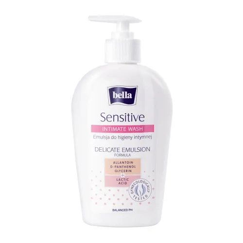 Prausiklis intymiai higienai, emulsija BELLA SENSITIVE, 300 ml