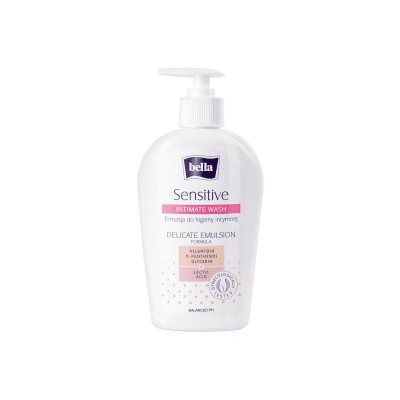 BELLA SENSITIVE prausiklis-emulsija intymiai higienai, 300 ml