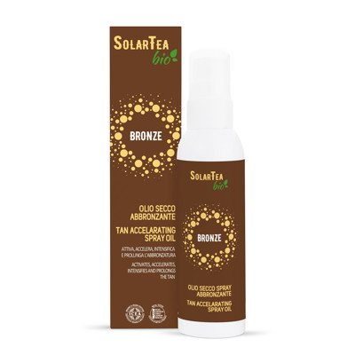 BEMA SOLARTEA BIO BRONZE, įdegį skatinantis aliejus, 100 ml