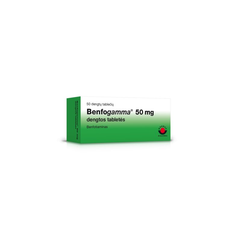 BENFOGAMMA 50mg dengt. tab. N50
