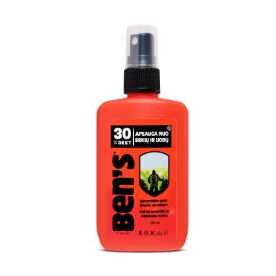 Ben‘s 30 repelentas, 100 ml