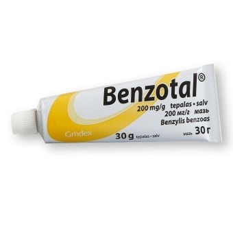 BENZOTAL 200 mg/ g, Tepalas, N1, 30 g