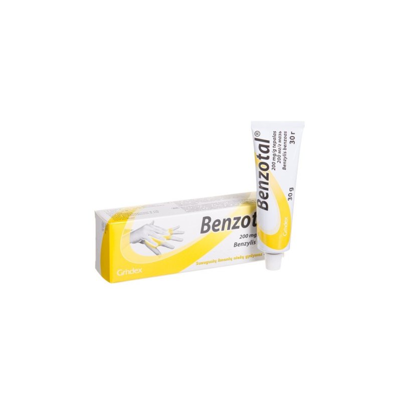 BENZOTAL 200mg/g tepalas N1, 30 g