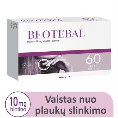 BEOTEBAL, 10mg, tabletės, N60