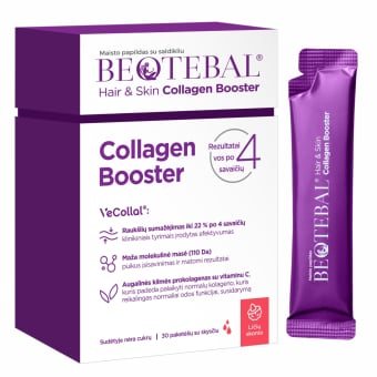 BEOTEBAL Hair & Skin Collagen Booster, 30 paketėlių