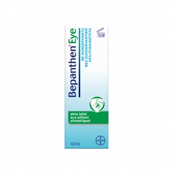 BEPANTHEN Eye akių lašai, 10 ml