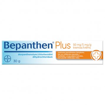 BEPANTHEN Plus 50 mg/5 mg/g kremas N1, 30 g