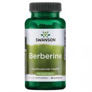 Berberinas (natūralus) SWANSON, 60 kapsulių