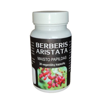 BERBERIS ARISTATA, 30 kapsulių