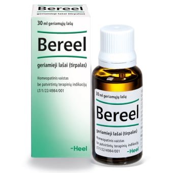 Bereel geriamieji lašai (tirpalas), geriamieji lašai, tirpalas, N1