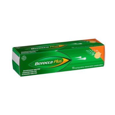 Berocca Plus šnypščiosios tabletės N15