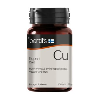 BERTIL’S KELASIN VARIS 2 MG, nuo ., 100 tablečių, 4 m
