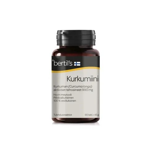 BERTIL's Kurkuminas 330 mg, N90