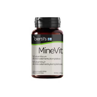 BERTIL'S MINEVIT, 60 tablečių