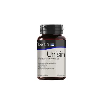 BERTIL’S UNISIN su melatoninu, 90 tablečių