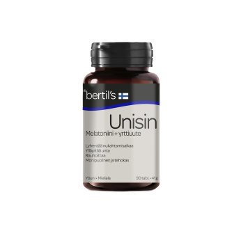 BERTIL'S Unisin su Melatoninu tabletės N90