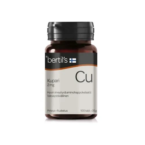 BERTIL'S Varis 2mg CU, 100 tablečių