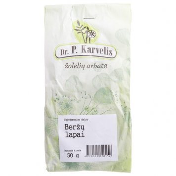BERŽŲ smulkinti lapai, 50 g