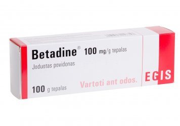 BETADINE 100 mg/g tepalas, 100 g