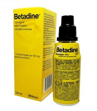 BETADINE 100 mg/ml odos tirpalas LI, 125 ml