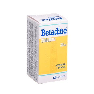 BETADINE, 100 mg/ml, odos tirpalas, (l.imp.), 30 ml