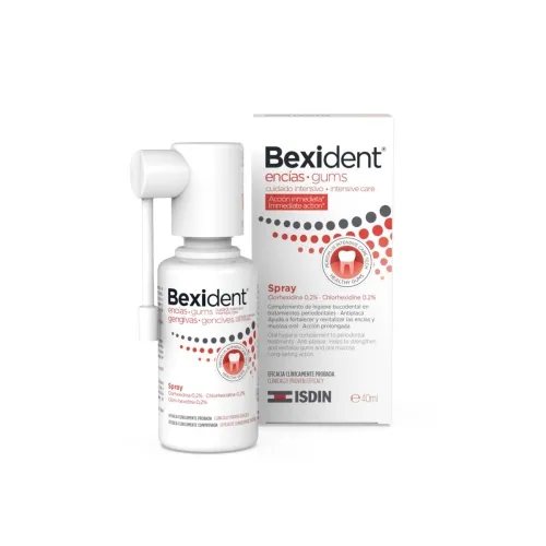 BEXIDENT burnos purškiklis su 0,2% chlorheksidino, 40 ml