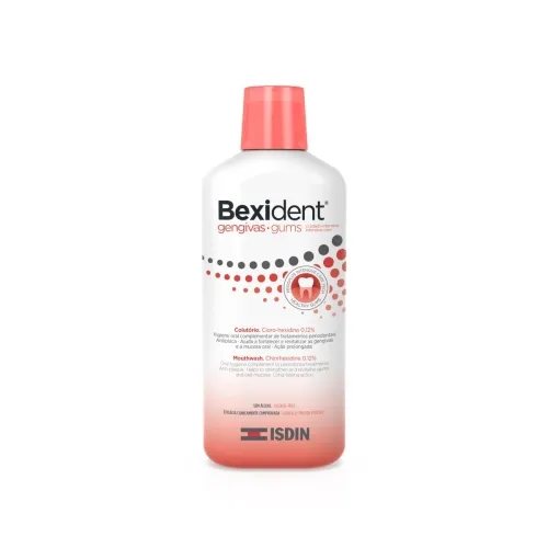 BEXIDENT burnos skalavimo skystis su 0,12% chlorheksidino, 500 ml
