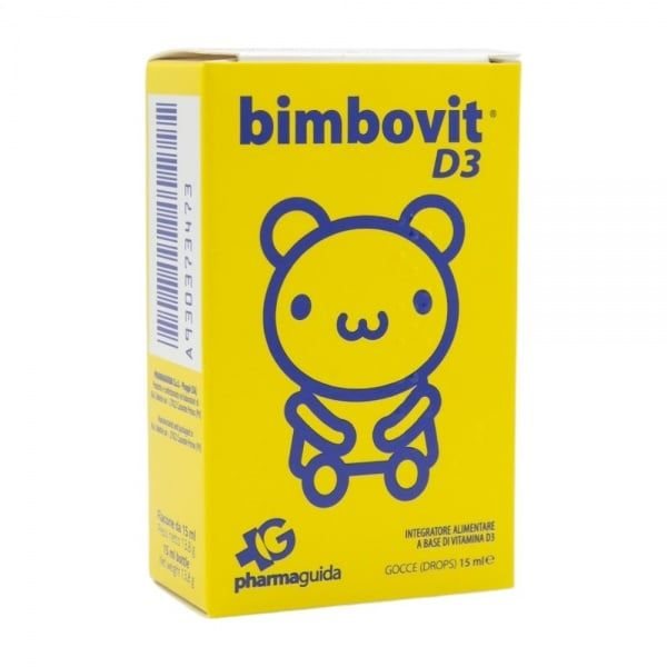 BIMBOVIT maisto papildas VITAMINAS D3, 15 ml
