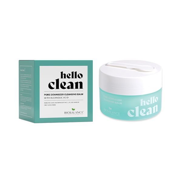 BIO BALANCE aliejinis makiažo valiklis su oleonolio rūgštimi HELLO CLEAN, 100 ml