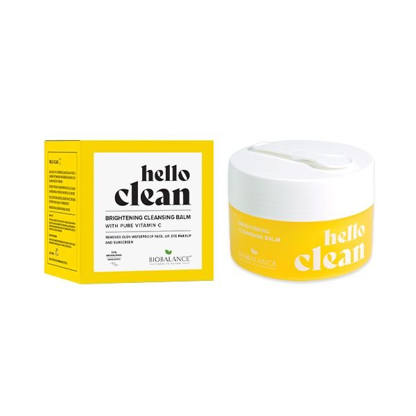 BIO BALANCE aliejinis makiažo valiklis su vitaminu C HELLO CLEAN, 100 ml