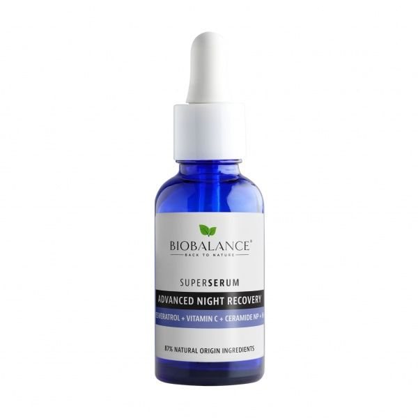 BIO BALANCE naktinis veido serumas, 30 ml