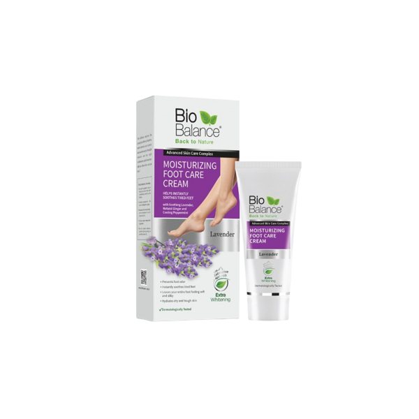 BIO BALANCE pėdų kremas su levandomis, 60 ml